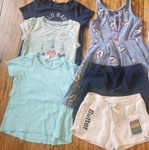 Colorful Clothing Bundle Girls 6T And 6-7T